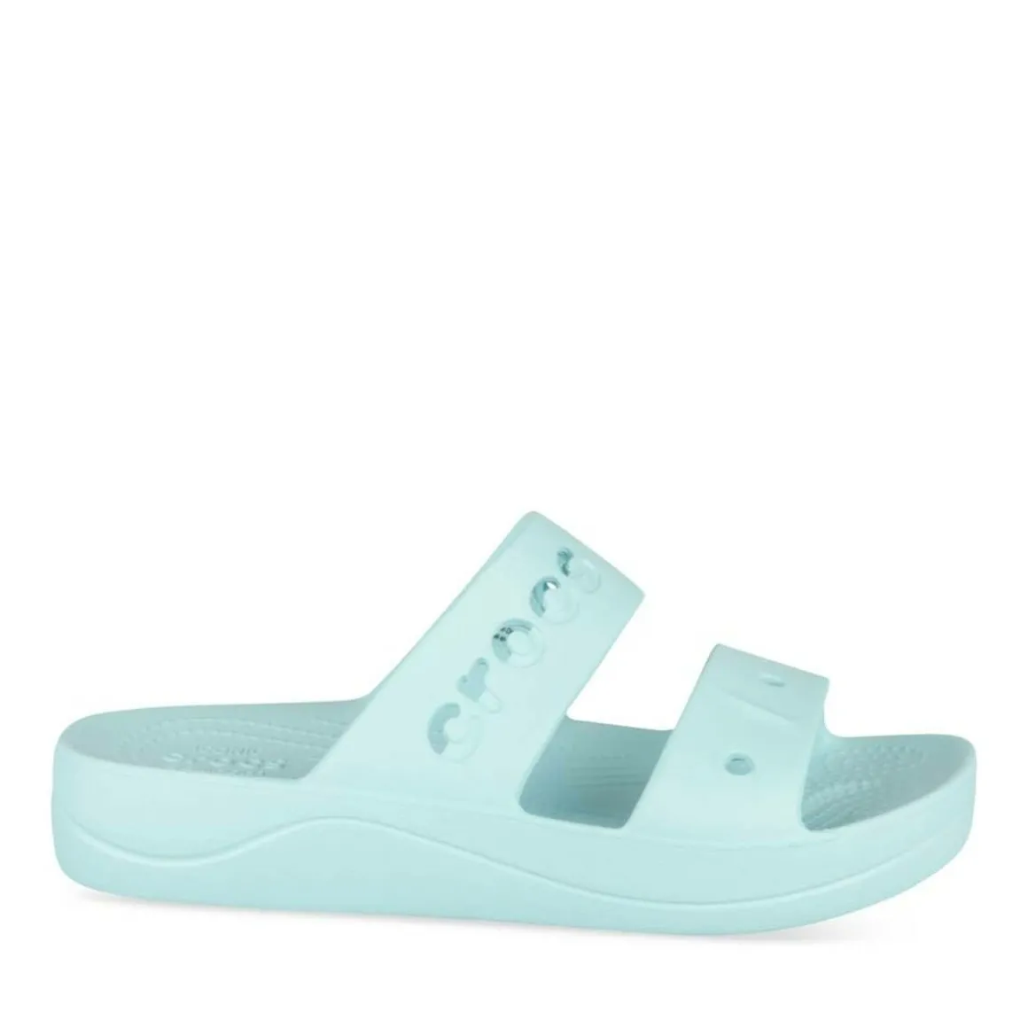 Badslippers BLAUW CROCS Baya Plateform Sandal
