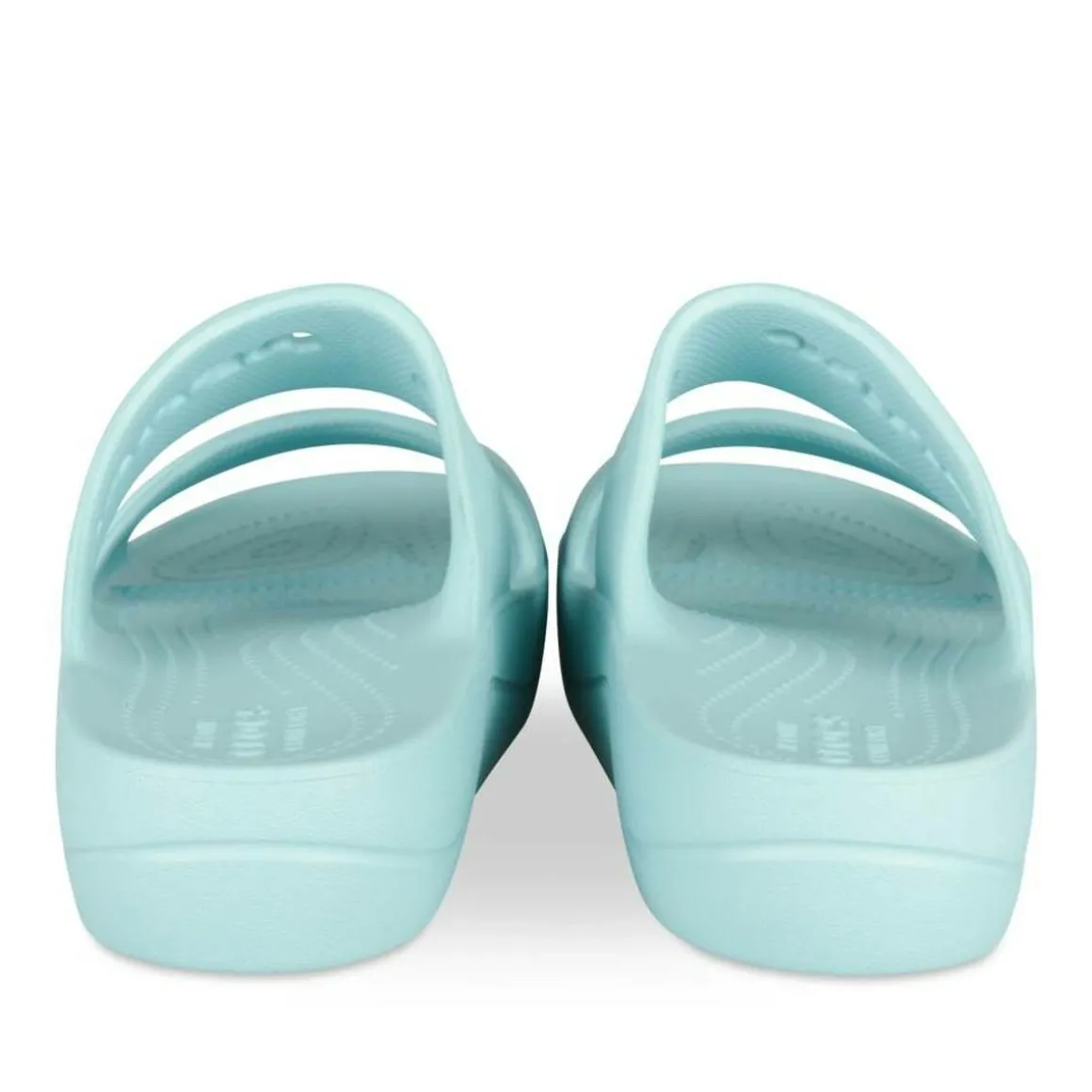 Badslippers BLAUW CROCS Baya Plateform Sandal