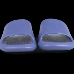 Badslippers BLAUW