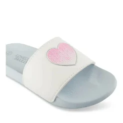 Badslippers BLAUW