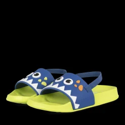 Badslippers BLAUW