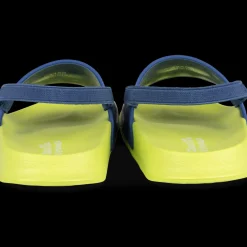 Badslippers BLAUW