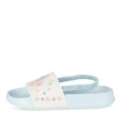 Badslippers BLAUW