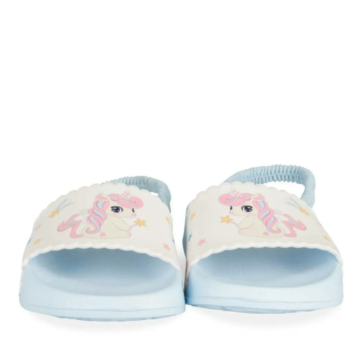Badslippers BLAUW