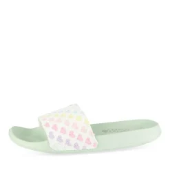 Badslippers GROEN