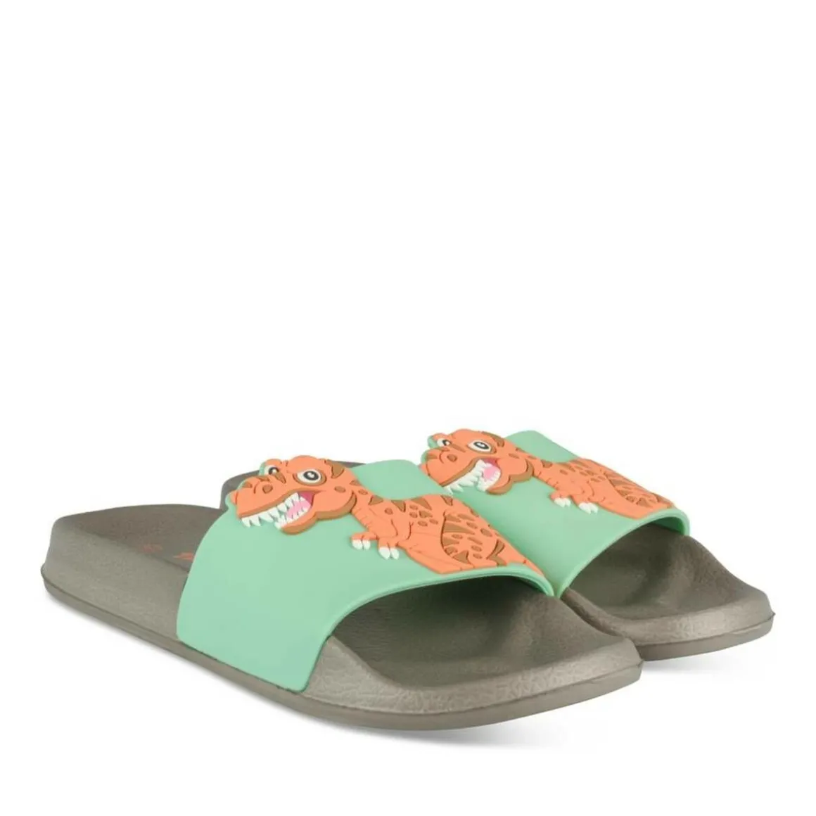 Badslippers GROEN