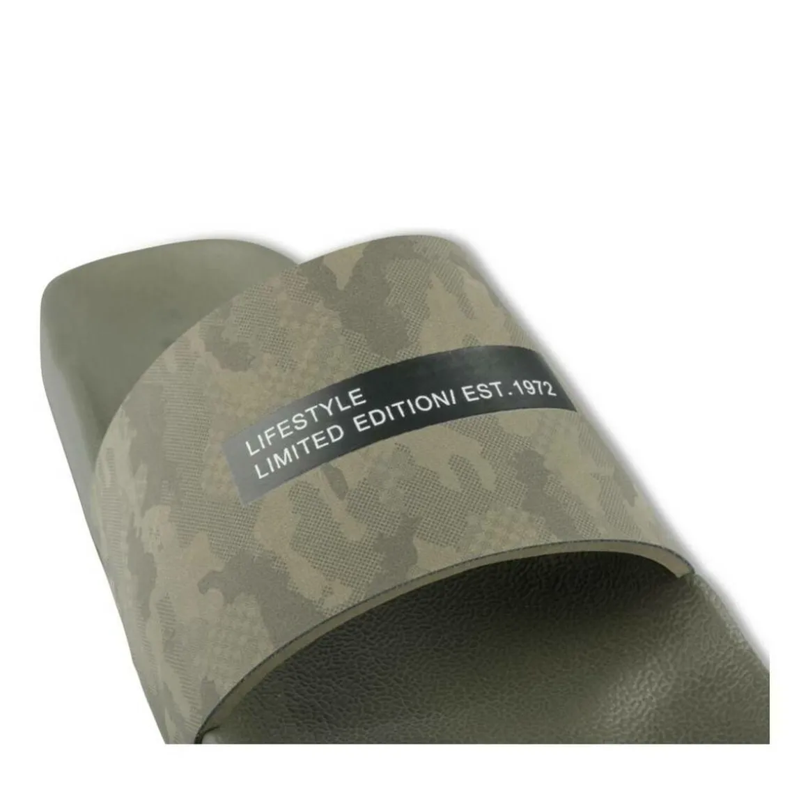 Badslippers KAKI