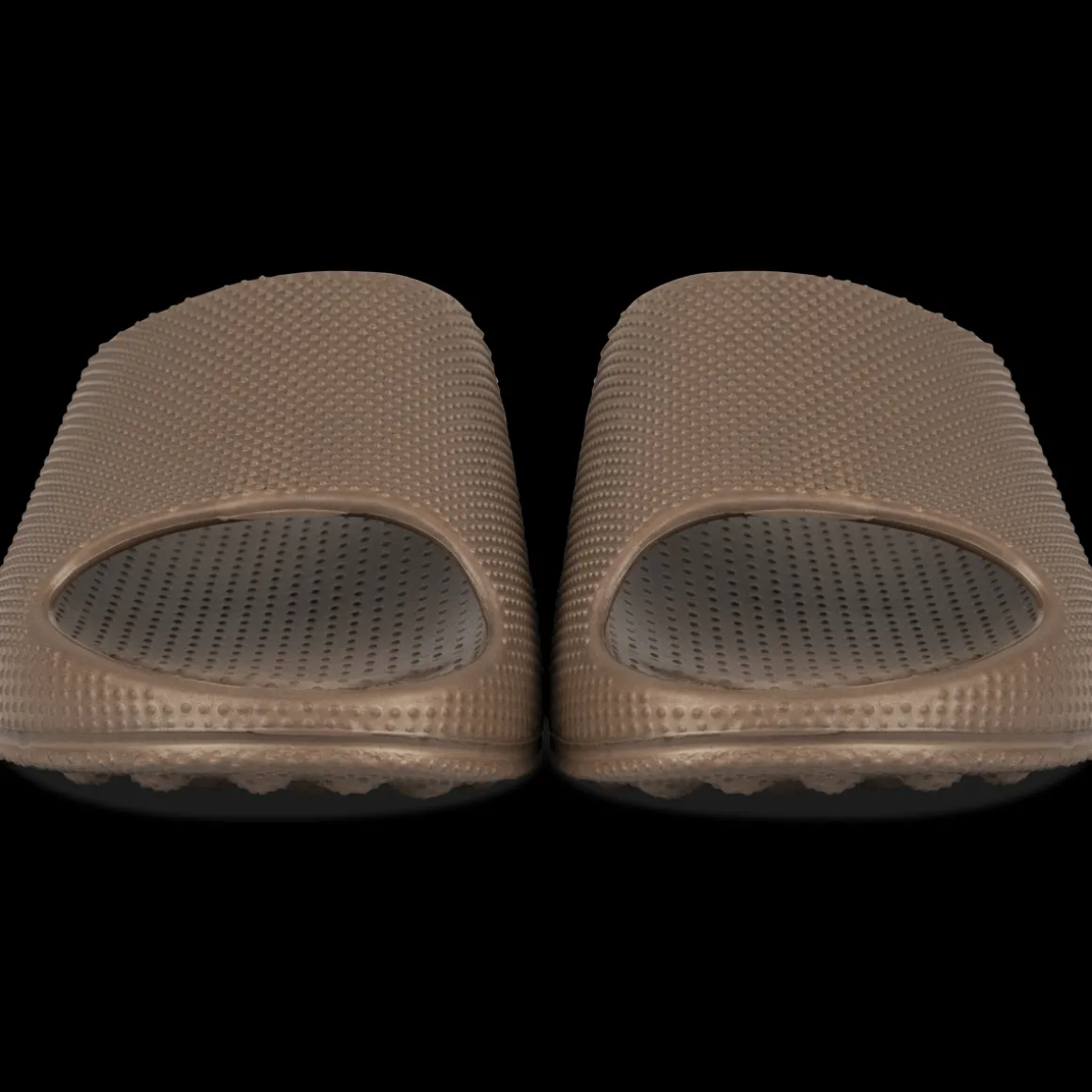 Badslippers KASTANJEBRUIN