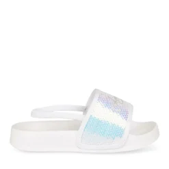 Badslippers WIT