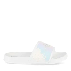 Badslippers WIT