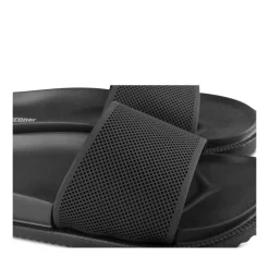 Badslippers ZWART