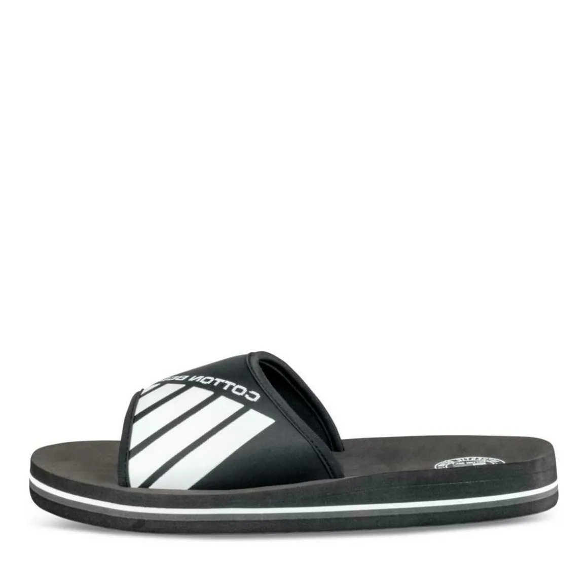 Badslippers ZWART
