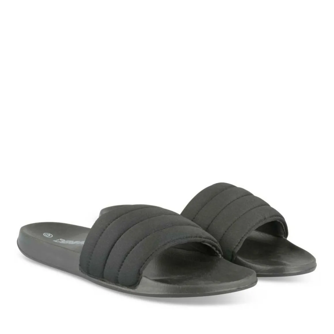 Badslippers ZWART