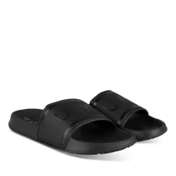 Badslippers ZWART