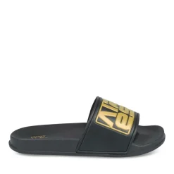 Badslippers ZWART