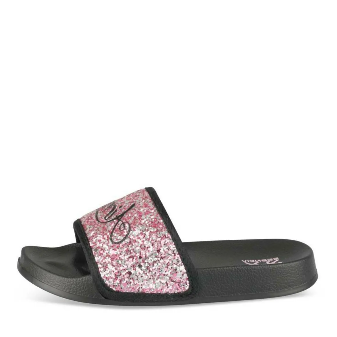Badslippers ZWART