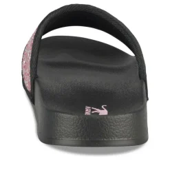 Badslippers ZWART
