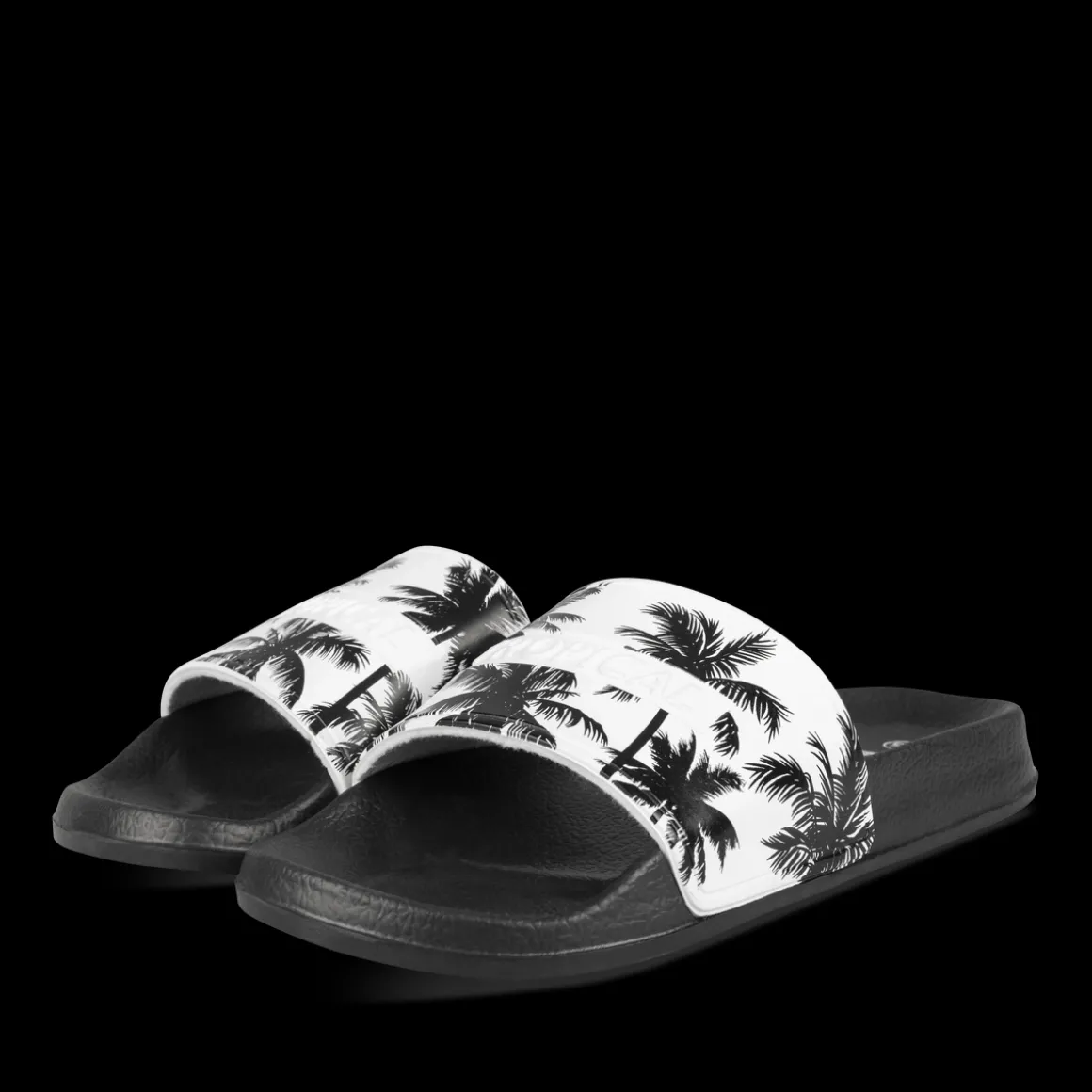 Badslippers ZWART