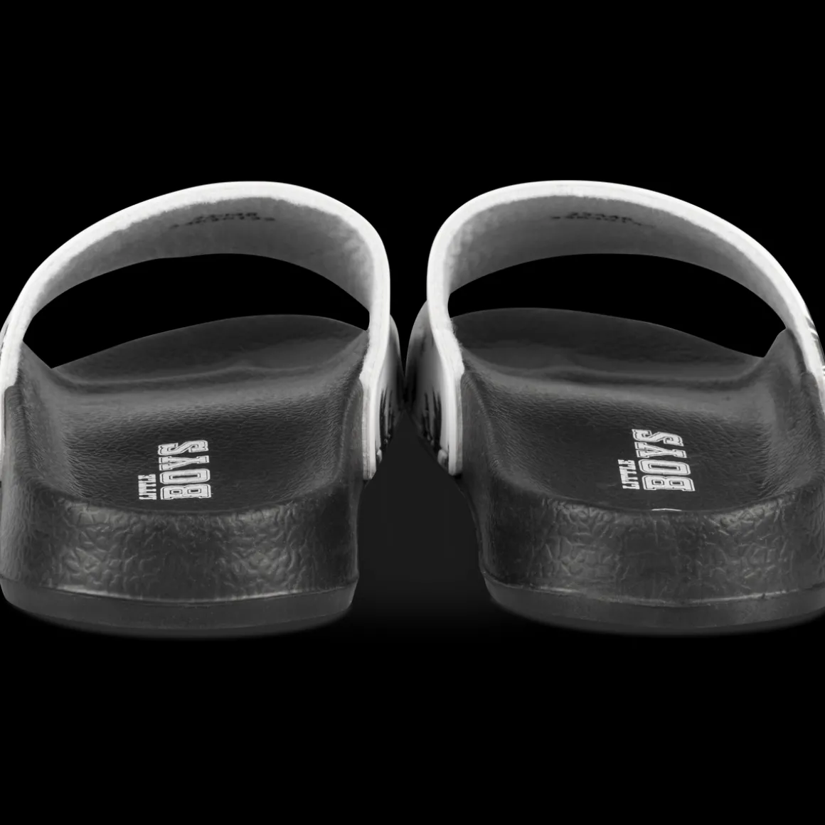 Badslippers ZWART