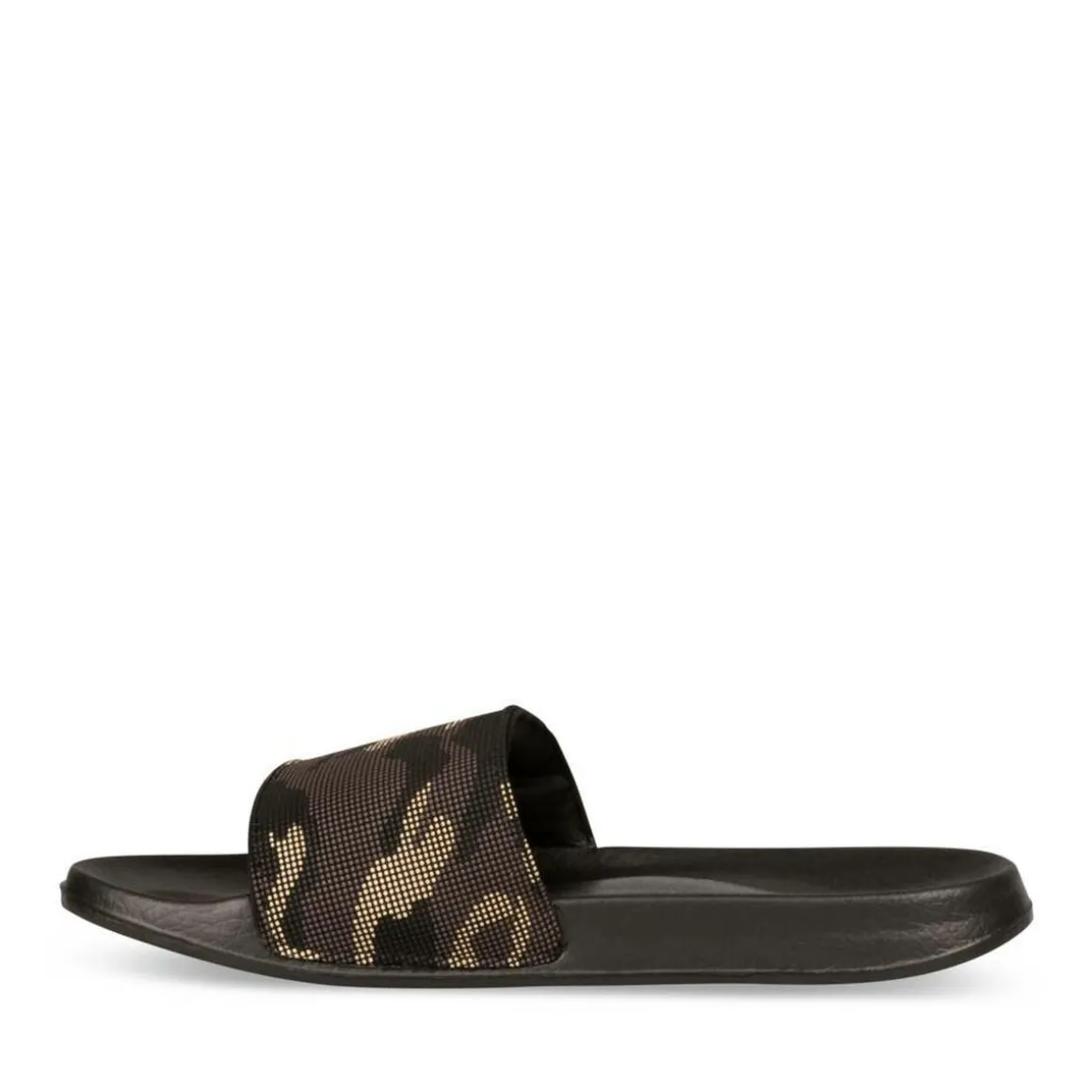 Badslippers ZWART