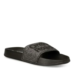 Badslippers ZWART
