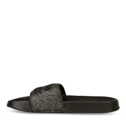 Badslippers ZWART