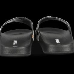 Badslippers ZWART