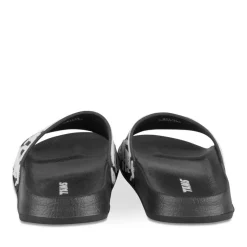 Badslippers ZWART