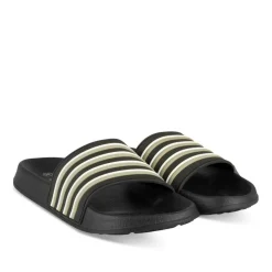 Badslippers ZWART