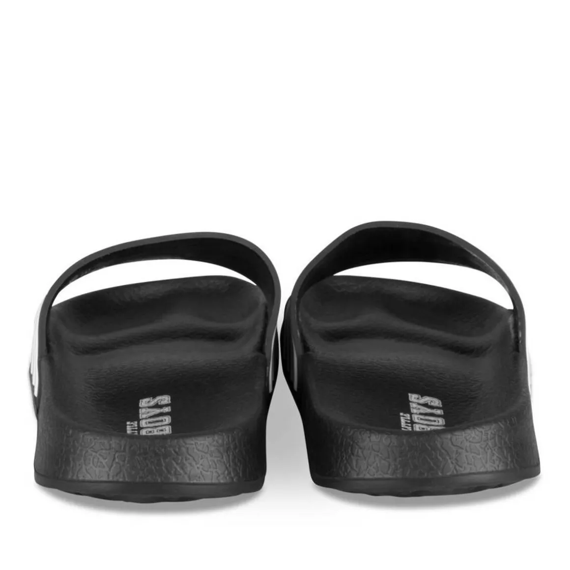Badslippers ZWART