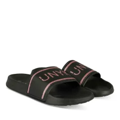 Badslippers ZWART