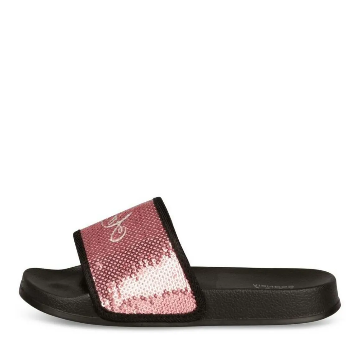 Badslippers ZWART