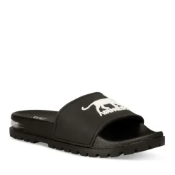 Badslippers ZWART