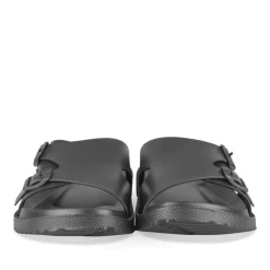 Badslippers ZWART