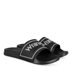 Badslippers ZWART