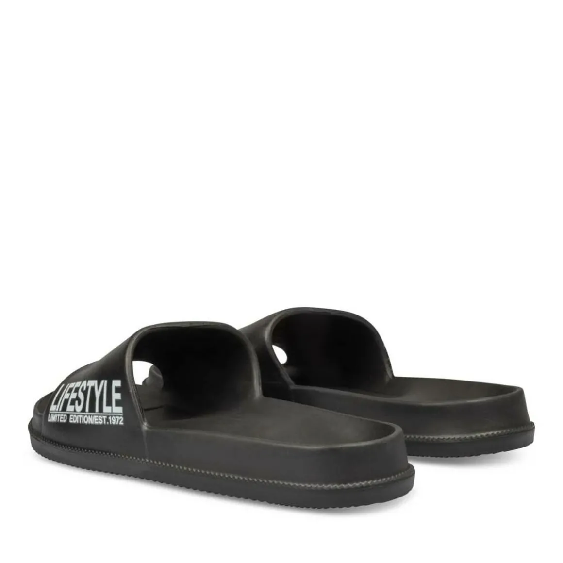 Badslippers ZWART