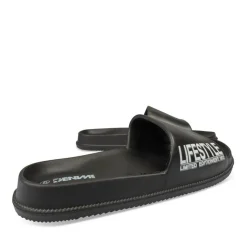 Badslippers ZWART