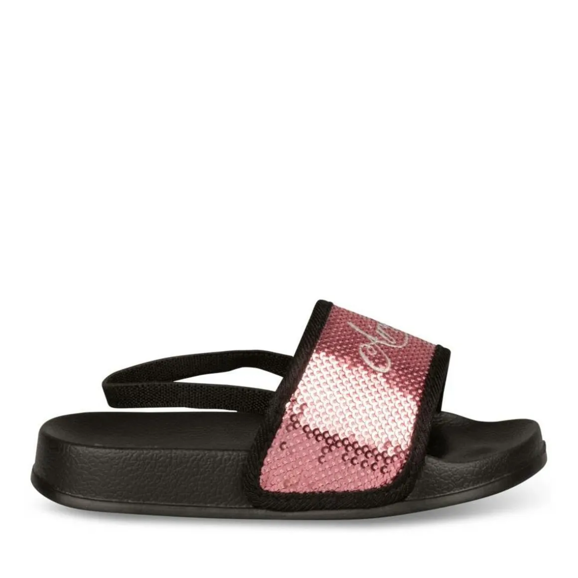 Badslippers ZWART