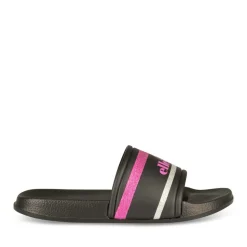 Badslippers ZWART