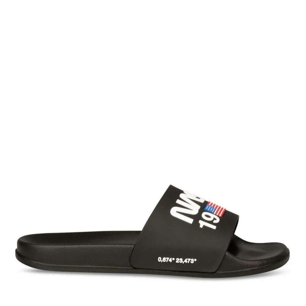 Badslippers ZWART