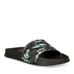 Badslippers ZWART