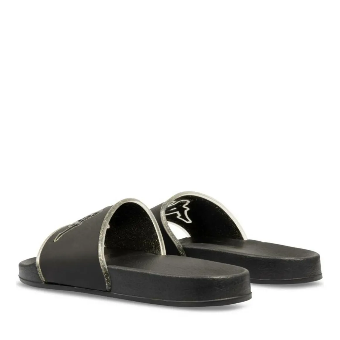 Badslippers ZWART