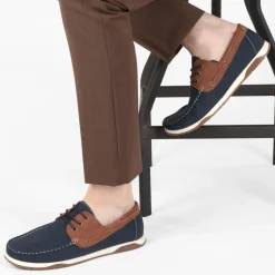 Bootschoenen KASTANJEBRUIN