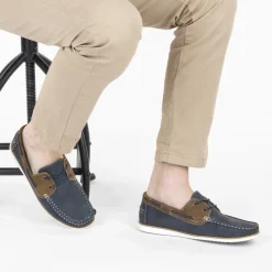 Bootschoenen KASTANJEBRUIN