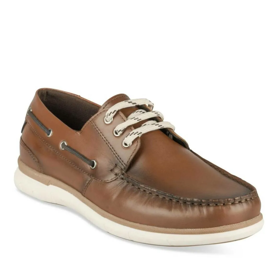 Bootschoenen KASTANJEBRUIN