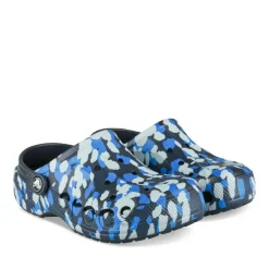 Clogs NAVY CROCS Baya Graphic Clog T