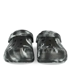 Clogs ZWART CROCS Baya Lined Marbled Clog