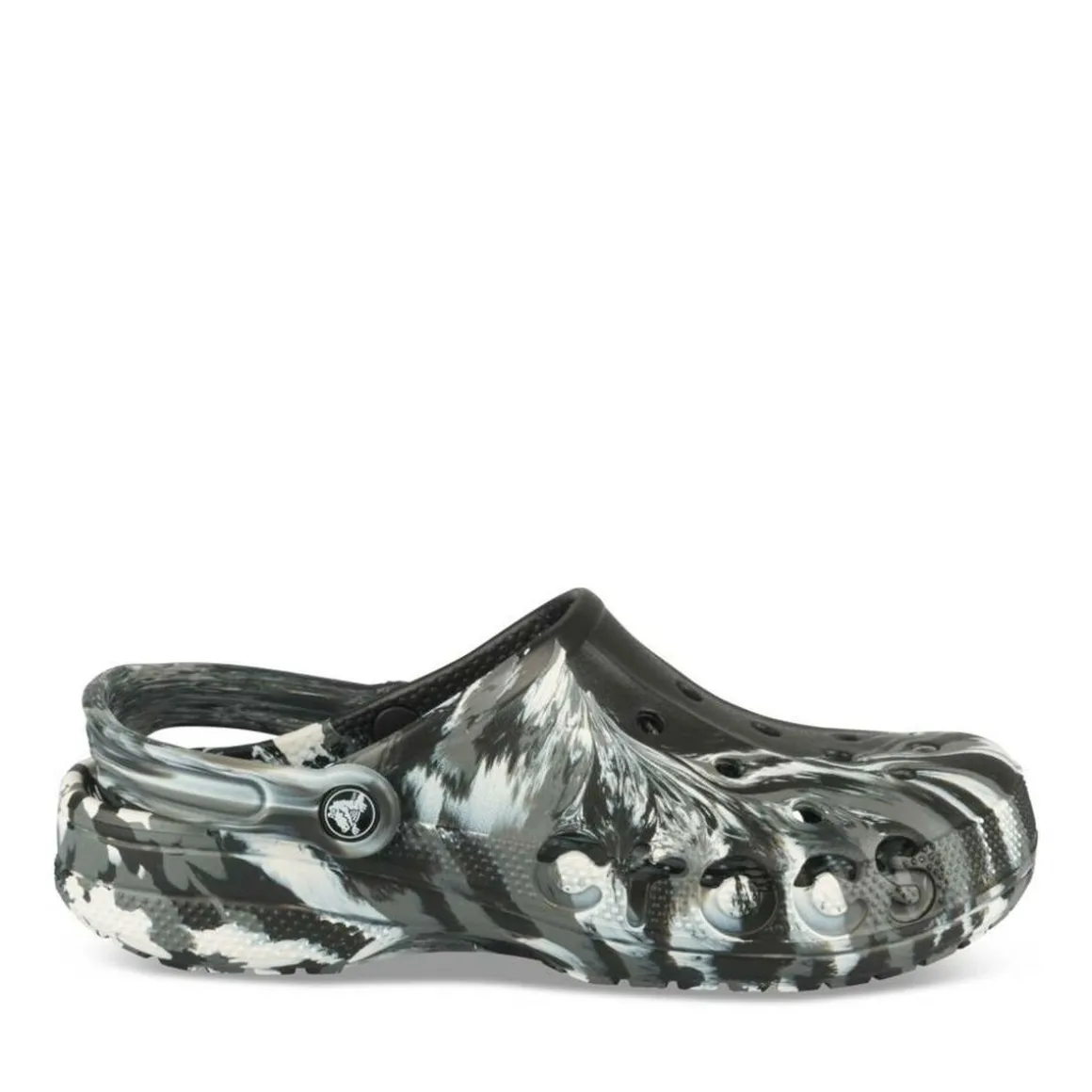 Clogs ZWART CROCS Baya Marbled