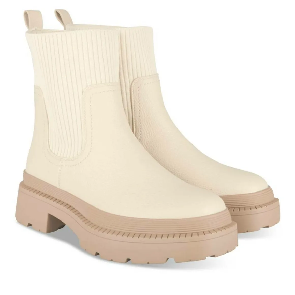 Enkellaarzen BEIGE