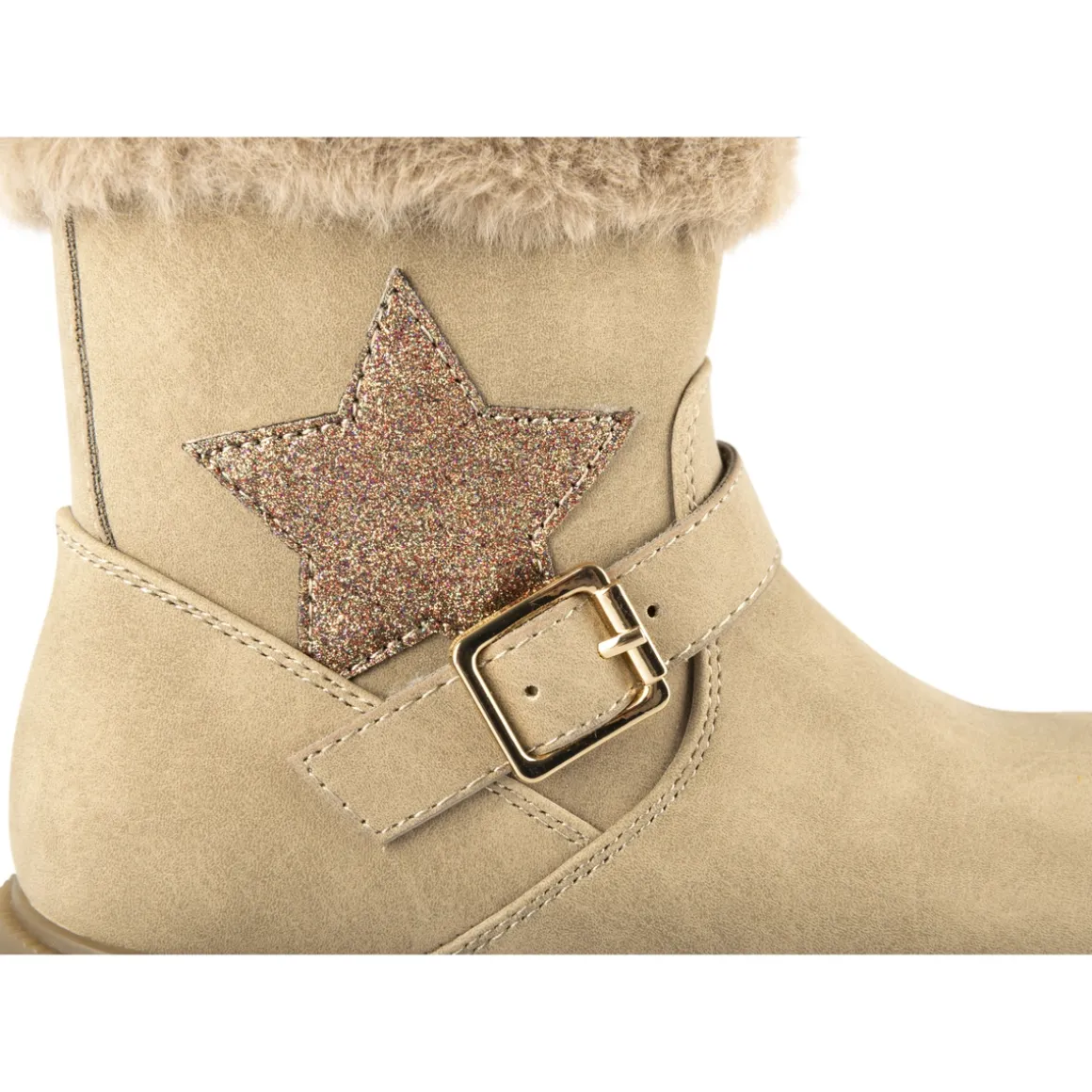 Enkellaarzen BEIGE
